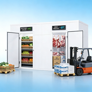 Chambre Froide Modulaire Préfabriquée avec Refroidisseur d'Air et Température Réglable – Système de Stockage Réfrigéré - Product Image 3