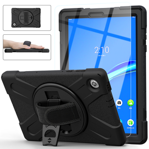 Étui de protection pour tablette <span class=keywords><strong>Lenovo</strong></span> <span class=keywords><strong>Tab</strong></span> TB311 K10 10.1 K11 M11 TB330 <span class=keywords><strong>M10</strong></span> <span class=keywords><strong>Plus</strong></span> TB125 TB328 PC Silicone Sangle de poignet Film de protection - Product Image 4