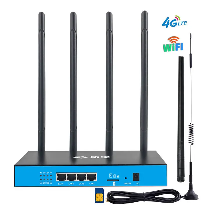 300mbps Best high speed cpe Industrial Imei Change universal Unlock Wireless Wifi 3G 4G LTE Router with Sim Card Slot
