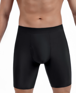 Logo özelleştirmek naylon avrupa boyutu S 2XL Boxer külot uzun bacak hızlı kuru nefes spor eğitimi iç çamaşırı külot - Product Image 3