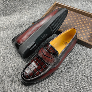 Mocasines de Piel Premium, Ligeros, con Plataforma, para Uso Diario y de Oficina, Mocasines Negros para Hombre - Product Image 4
