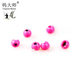 Beads For Fishing Fishing Accessories Wholesale Slotted Tungsten UV Colors Fishing Beads For Fly Fishing