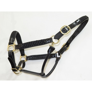 Hot Selling Horse Riding Equestrian Horse Genuine Leather Halter - Product Image 4