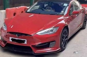 Runde กันชนหลังรถยนต์แบบใหม่กันชนรถยนต์แบบเก่ากันชนสำหรับเทสลารุ่น S อะไหล่รถยนต์ - Product Image 2