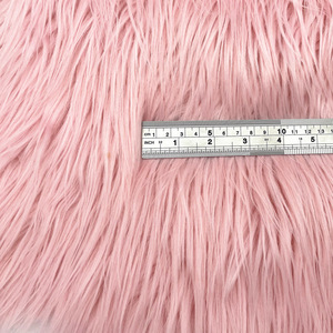 Bán buôn dài đống Faux Fur vải 11cm tổng hợp dài đống lông cho trang phục trình diễn thời trang cosplay đồ chơi thủ công Áo khoác trang trí nội thất - Product Image 3