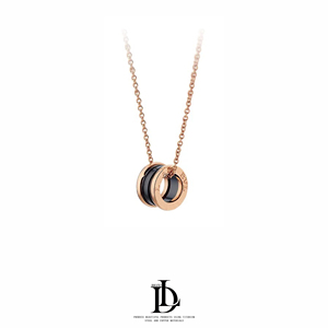 Collier élégant en cuivre plaqué or 18 carats <span class=keywords><strong>pour</strong></span> femme, vente en gros d'accessoires <span class=keywords><strong>de</strong></span> mode, collier écologique - Product Image 3