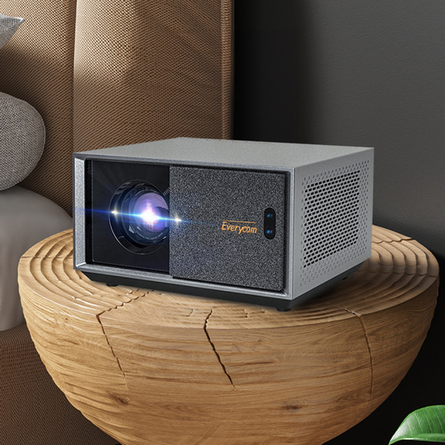 RD829 Full HD 1080P LED MT9630 Chip Projector 12000 Lumens HIFI Stereo 4K Support Smart Android 5G WiFi Auto Focus Lens 2-Year