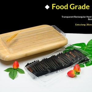 Caja Plana de Plástico Rígido Ultra Larga Personalizada, Caja de Exhibición de Plástico de Grado Alimenticio, Caja de Regalo de Ginseng de Alta Gama - Product Image 4