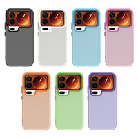 Funda Mate Resistente al Desgaste, Anti-Rayones y Absorbente de Impactos, con Parte Trasera Rígida y Bordes Suaves para Xiaomi 17 Pro/17 Pro Max/Poco X8 Pro