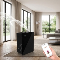Diffuseur d'huiles essentielles intelligent en métal pour hôtel, logo personnalisé, humidificateur d'air parfumé, diffuseur d'arômes électrique