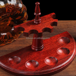 <strong>Vintage</strong> Smoking Pipe Rack Solid Wood <strong>Tobacco</strong> Pipe Stand <strong>Holder</strong> for Smoking Pipe Custom LOGO - Product Image 1