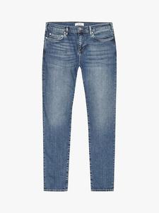 กางเกงยีนส์เอวกลางเอวเข้ารูปสำหรับผู้ชายกางเกงยีนส์รัดรูปผ้ายืดทรงสกินนี่แบบรัดรูปมีกระเป๋าสไตล์สตรีทแวร์สำหรับฤดูหนาวกำหนดเองได้2023 - Product Image 2