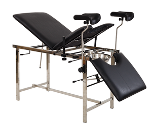 MT MEDICAL tres secciones con cuenco Examen de ginecología Sofá cama de examen de ginecología Silla de ginecología portátil médica - Product Image 6
