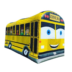 Al Aire Libre juegos inflables del deporte inflable autobús escolar gorila para niño - Product Image 6