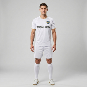 Maillots de football à séchage rapide de qualité supérieure, chemises de football respirantes pour hommes, kits d'entraînement professionnels pour les matchs, t-shirts de sport - Product Image 3