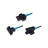 Sensor Fotoeléctrico Tipo Ranura Serie EU-SX67, Microsensor Infrarrojo NPN PNP de 5 mm, IP65 Resistente al Agua, Respuesta de Alta Velocidad de 3 KHz para