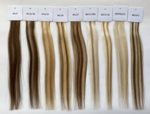 Cheveux vierges chinois professionnels HaiYi, double trame, balayage, couleur piano droite, doux et coloré - Product Image 3