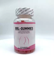 Gummies OEM pour lifting fessier brésilien, vitamines pour le remodelage corporel des hanches chez l'adulte, gummies BBL à base de plantes pour l'amélioration et l'agrandissement des hanches