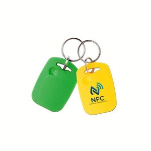 Customize <b>Smart</b> Chip Mini NFC Business Cards 13.56MHz 1k 4K Waterproof Plastic PVC RFID Access Control Keyfob - Product Image 4