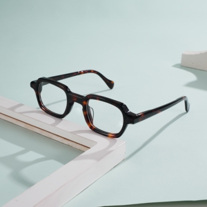Monturas de Gafas Cuadradas de Acetato Italiano Premium Personalizables de Alta Gama Listas para Enviar - Product Image 2