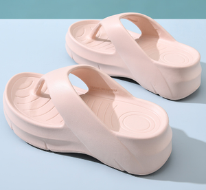 Chanclas <span class=keywords><strong>de</strong></span> plataforma para mujer, sandalias elegantes <span class=keywords><strong>de</strong></span> verano, chanclas cómodas con soporte para el arco para exteriores, chanclas personalizadas para mujer, chanclas para mujer - Product Image 6