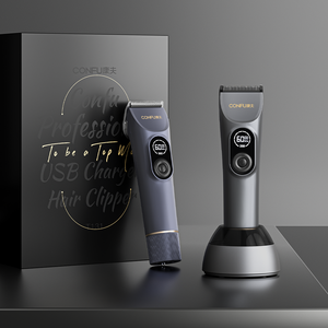CONFU USB Body Groomer pour hommes Tondeuse à lame en céramique réglable puissante Tondeuse à cheveux haute performance - Product Image 6