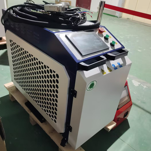 Soudeuse, découpeuse et nettoyeuse <span class=keywords><strong>laser</strong></span> à fibre portative 2000W pour tôles métalliques, acier au carbone, aluminium – Machine de soudage portable - Product Image 3