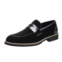Zapatos Casuales para Hombre Antideslizantes para Oficina con Plantilla de Goma Talla Grande 37-47 Zapatos Formales para Hombre