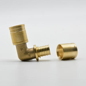 Raccords coudés à 90 degrés standard européen, raccords à glissière, composite aluminium-plastique, équipement spécial pour les tuyaux de chauffage au sol - Product Image 3