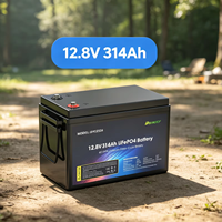 Purpose Built for Electric Motorcycle 12V 314Ah High Capacity Rechargeable LiFePO4 Battery Factory Supply