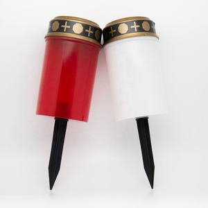 照明付き墓地墓ソーラーライト用LED墓ソーラーキャンドルLED墓ライト - Product Image 3