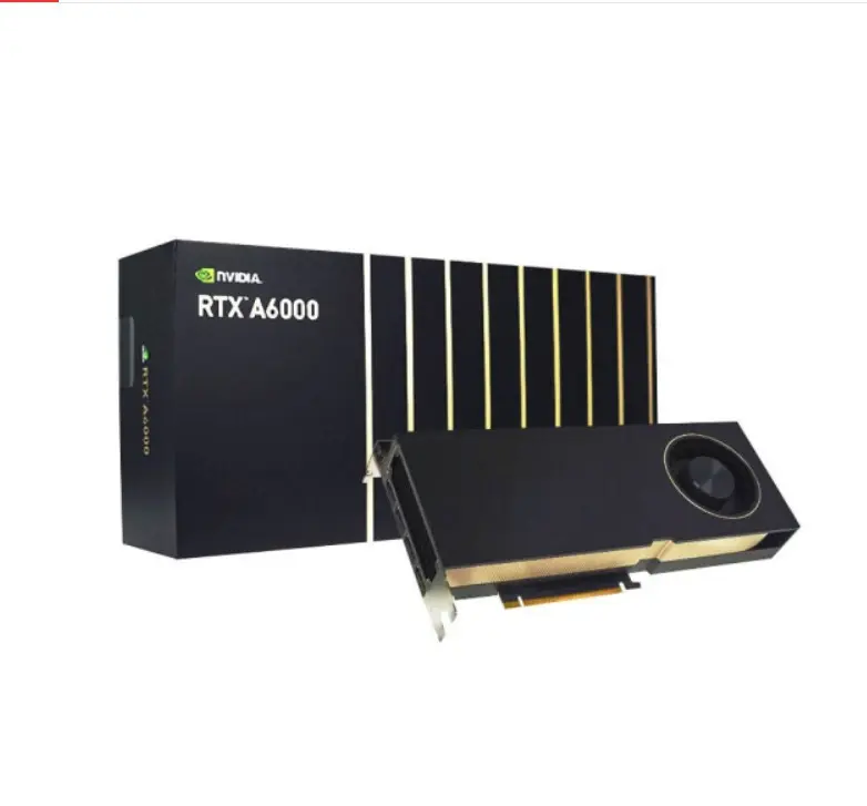 وحدة معالجة رسومات بطاقة الفيديو Quadro RTXA6000 (48 جيجابايت) GDDR6 PCI Express x 16 W