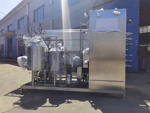 Chuyên nghiệp tự động 1000L/h UHT Ống pasteurizer Máy bơm thép không gỉ cho sữa chế biến nước ép trái cây cao - Product Image 2