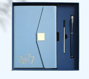 Set de Regalo de Agenda 2027 Negra y Bolígrafo en Caja para Regalos Ejecutivos de Oficina, Personalización de Marca y Pedidos al por Mayor - Product Image 2