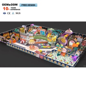 Equipo de Juego Infantil Comercial, Área de Juegos Interior Interactiva con Tobogán y Piscina de Pelotas para Niños, para Centros Comerciales y Centros de Juego - Product Image 1