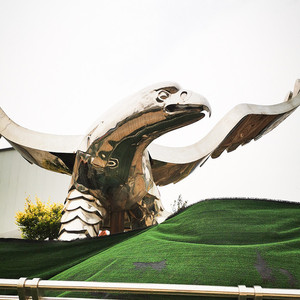 Sculpture en acier inoxydable sur mesure, décoration, statue d'<span class=keywords><strong>aigle</strong></span>, sculptures d'<span class=keywords><strong>aigle</strong></span> en métal - Product Image 5