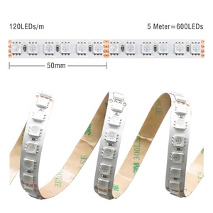 Bande lumineuse LED SMD 5050 RGB DC12/24V 120led/m Rouge Vert Bleu Changement de couleur Éclairage coloré Bande lumineuse LED pour salon - Product Image 6