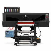 Printer UV Roll to Roll Multifungsi dengan 4PCS L3200 U1 untuk Cetak Kustom, Stamping Foil, Efek Fluoresen
