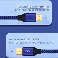 G2 kabel USB Tipe C ke Tipe C, kabel OFC kepang cepat mengisi Data kabel ekstensi daya USB kabel Audio pria KE pria hitam