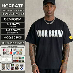 เสื้อยืดโอเวอร์ไซส์ทรงบ็อกซี่แบบเรียบง่ายสำหรับผู้ชาย สไตล์สตรีทแวร์ ผ้าคอตตอน 100% หนานุ่ม ตัดเย็บแบบไหล่ตก รับผลิตตามสั่ง OEM ขายส่ง รุ่น TKAN919 - Product Image 1