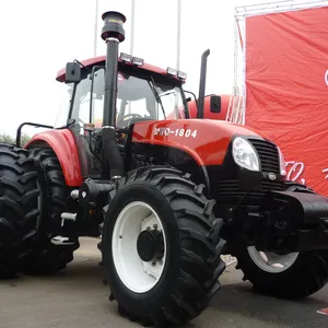 YTO 180 HP 1804 Ackers chlepper Landwirtschaft 4x4 Landwirtschaft Großkraft rad traktoren zu verkaufen
