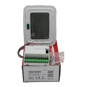 T6861V2WG LCD Room <b>Thermostat</b> | Digital Temperature <b>Controller</b> High Energy Saving - Product Image 1