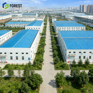 Atelier de parcs logistiques à ossature métallique en poutre H avec murs en panneaux sandwich isolés, usine certifiée ISO9001 - Product Image 1