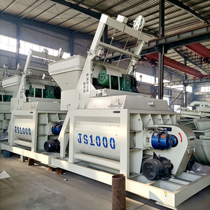 JS1000 <span class=keywords><strong>Mixer</strong></span> Beton Poros Ganda Horizontal Paksaan Putar (Forced Horizontal Twin Shaft <span class=keywords><strong>Concrete</strong></span> <span class=keywords><strong>Mixer</strong></span>) Momen Beban Tinggi <span class=keywords><strong>Hopper</strong></span> Semen Terintegrasi 50m/h Pencampuran Efisien - Product Image 4