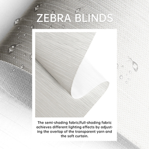 Powered điều khiển từ xa tự động mất điện thông minh <span class=keywords><strong>Zebra</strong></span> MÙ ĐÔI lớp ngày và đêm <span class=keywords><strong>Zebra</strong></span> cơ giới cửa sổ bóng râm - Product Image 4