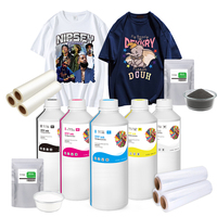 Botol Tinta Dtf 1000ml untuk Epson I3200 XP600 I1600 4720 Pigmen Putih Massal untuk Cetak Tekstil