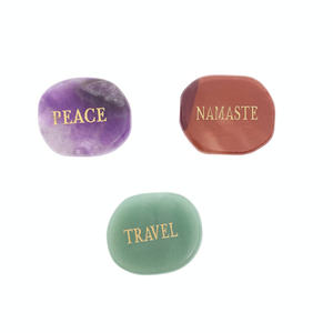 Pietre curative di meditazione con pietre preziose di <span class=keywords><strong>giada</strong></span> di <span class=keywords><strong>colore</strong></span> misto personalizzate <span class=keywords><strong>pietra</strong></span> preziosa naturale lucidata di prezzo della fabbrica cinese - Product Image 6