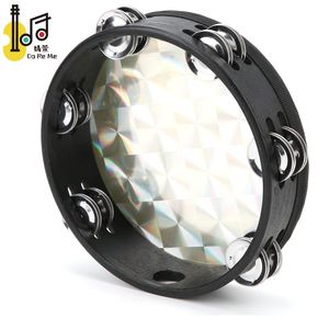 2024 vente chaude percussion instrument de musique en bois radiant réfléchissant tête de tambour laser <span class=keywords><strong>tambourin</strong></span> portable tambour ktv faveurs de fête - Product Image 5