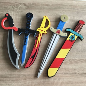 Set di <span class=keywords><strong>Spada</strong></span> e Scudo in Schiuma EVA, Giocattolo Morbido Ispirato ai Vichinghi e ai Pirati - Product Image 6