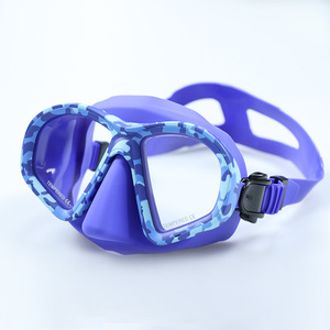 Máscara de Mergulho ZMZ <span class=keywords><strong>DIVE</strong></span> M232 Phantom Matte 2023, Vidro Temperado de 3.2mm, Espelho Subaquático, Correia de Silicone Líquido Personalizável - Product Image 3